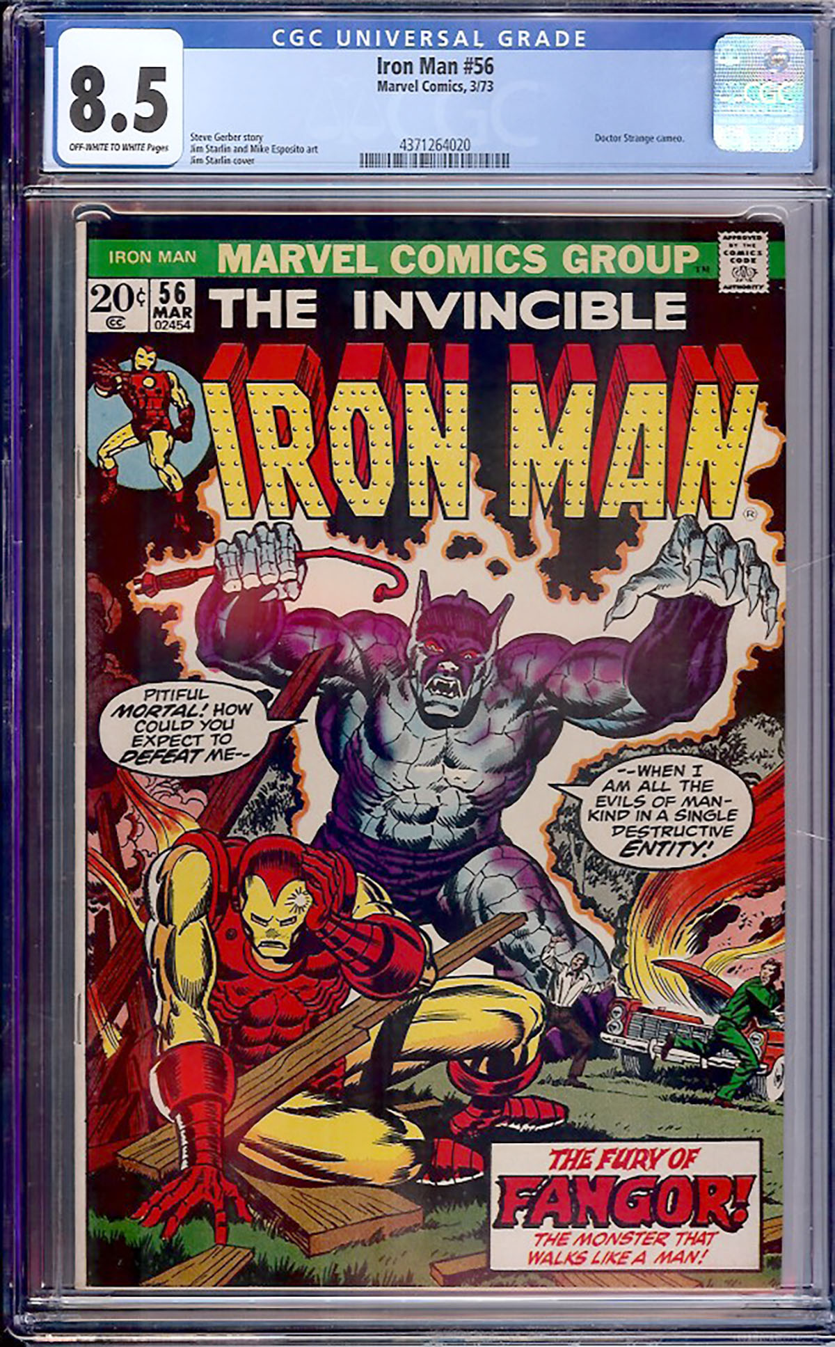 Iron Man Cgc Ow W Auction Pedigree Comics