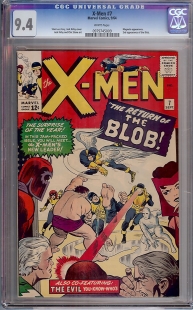 Auction Highlight: X-Men #7 9.4 White
