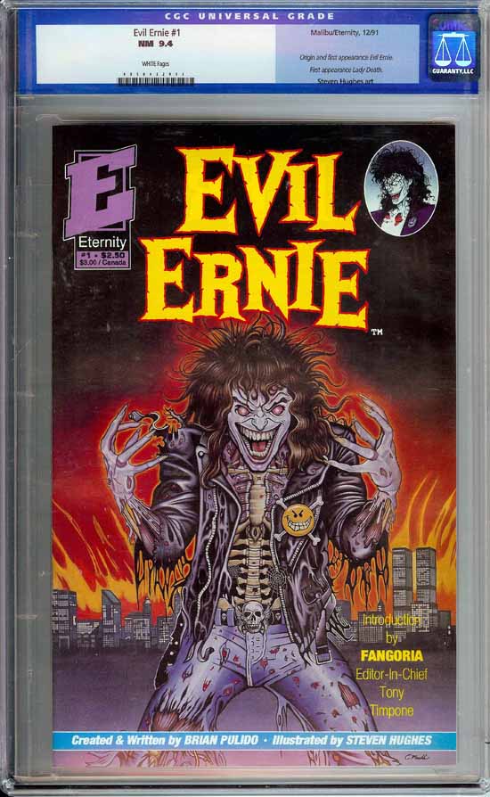 Evil Ernie #1 CGC 9.4 w