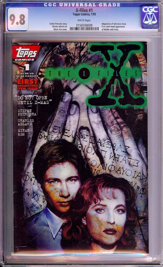 X-Files #1 CGC 9.8 w