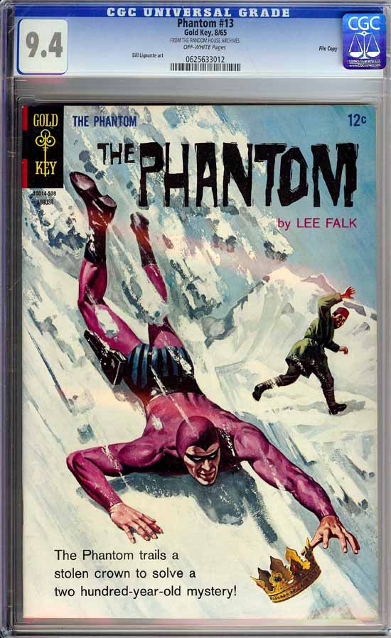 Phantom #13 CGC 9.4 ow File Copy