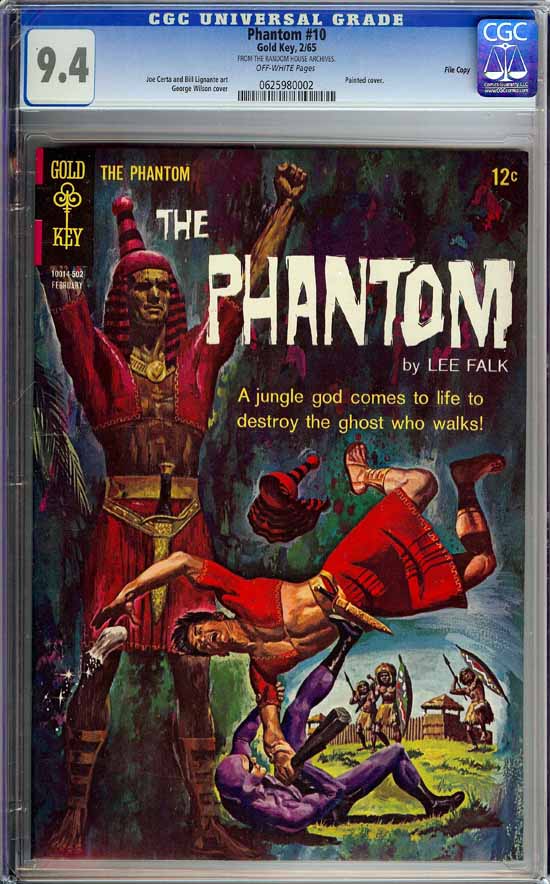 Phantom #10 CGC 9.4 ow File Copy