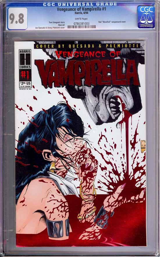 Vengeance of Vampirella #1 CGC 9.8 w