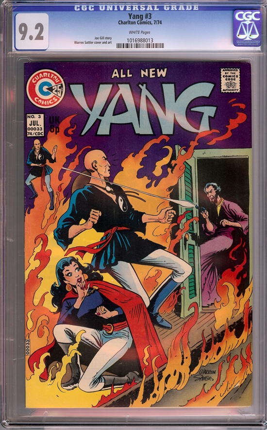 Yang #3 CGC 9.2 w Three Rivers Collection