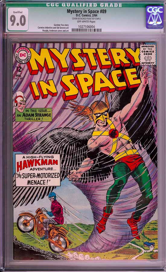 Mystery in Space #89 CGC 9.0 ow Bogota