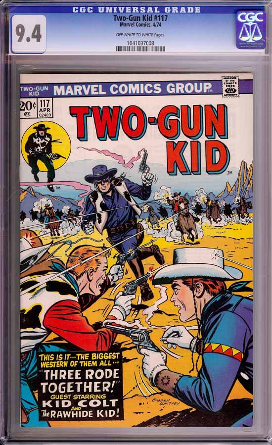 Two-Gun Kid #117 CGC 9.4 ow/w