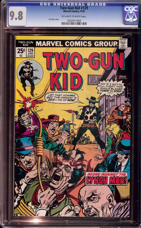 Two-Gun Kid #129 CGC 9.8 ow/w