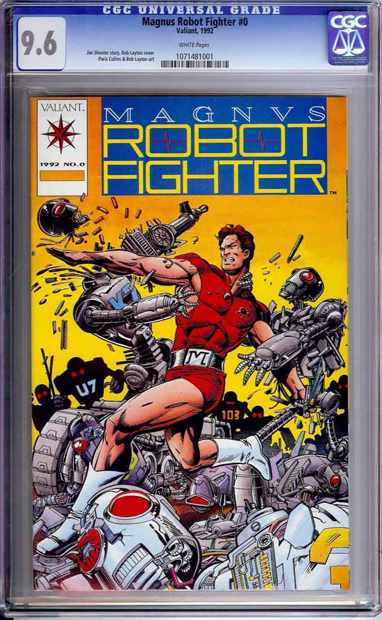 Magnus Robot Fighter CGC 9.6 w