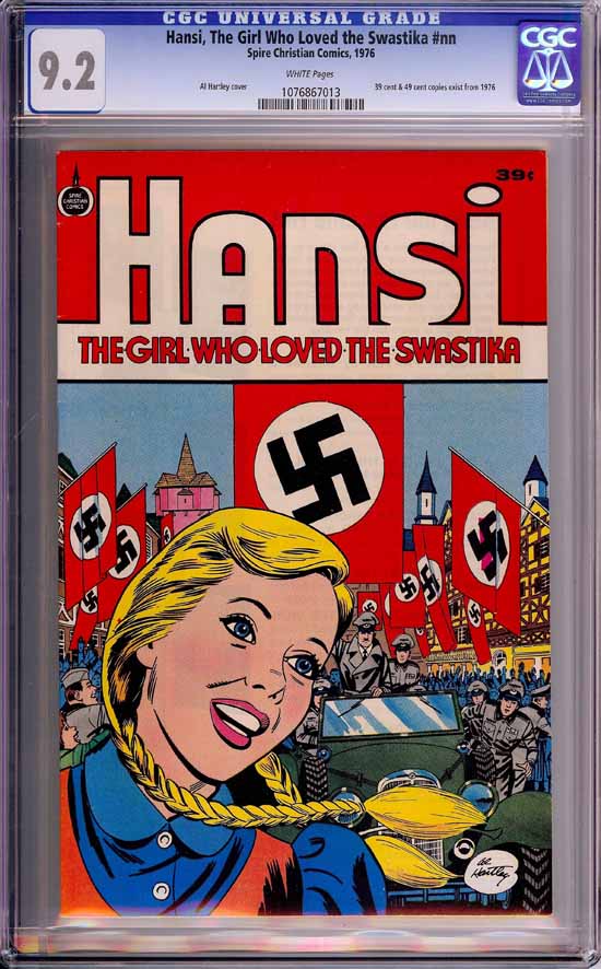 Hansi, The Girl Who Loved the Swastika #1 CGC 9.2 w