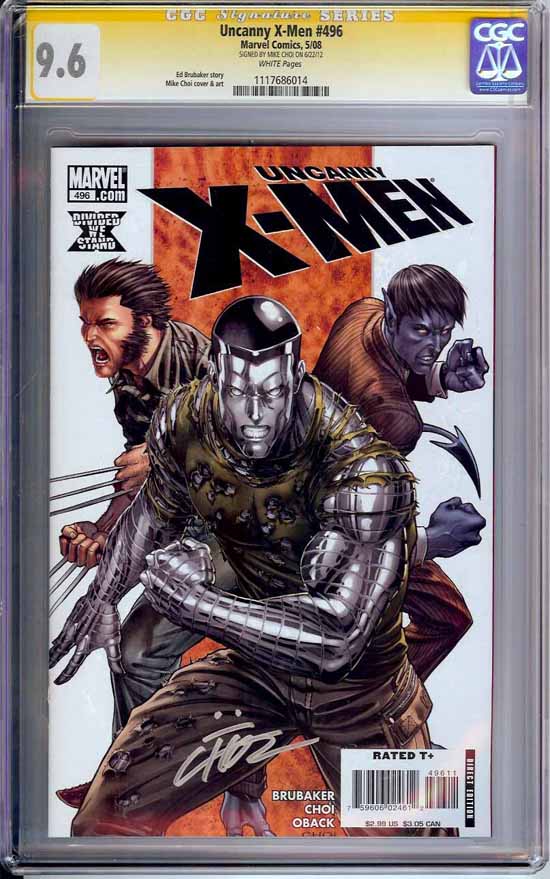 Uncanny X-Men #496 CGC 9.6 w