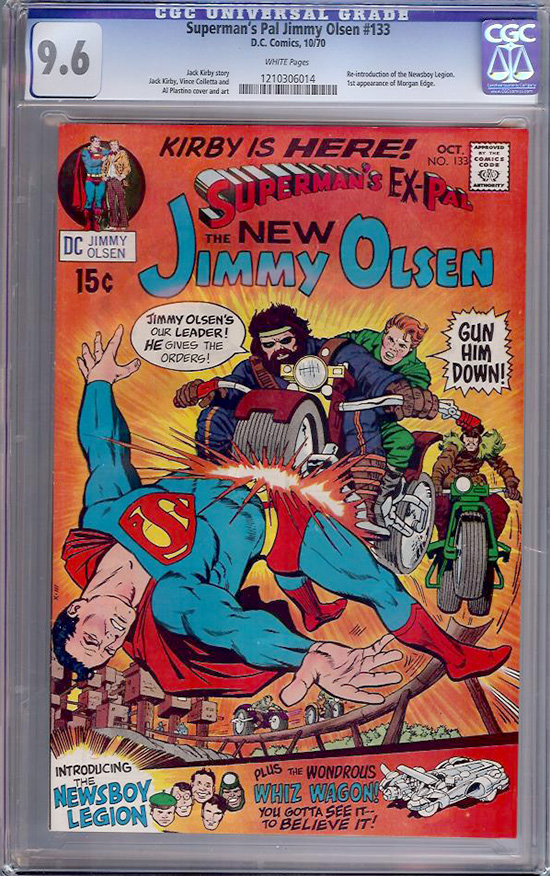 Superman's Pal Jimmy Olsen #133 CGC 9.6 w