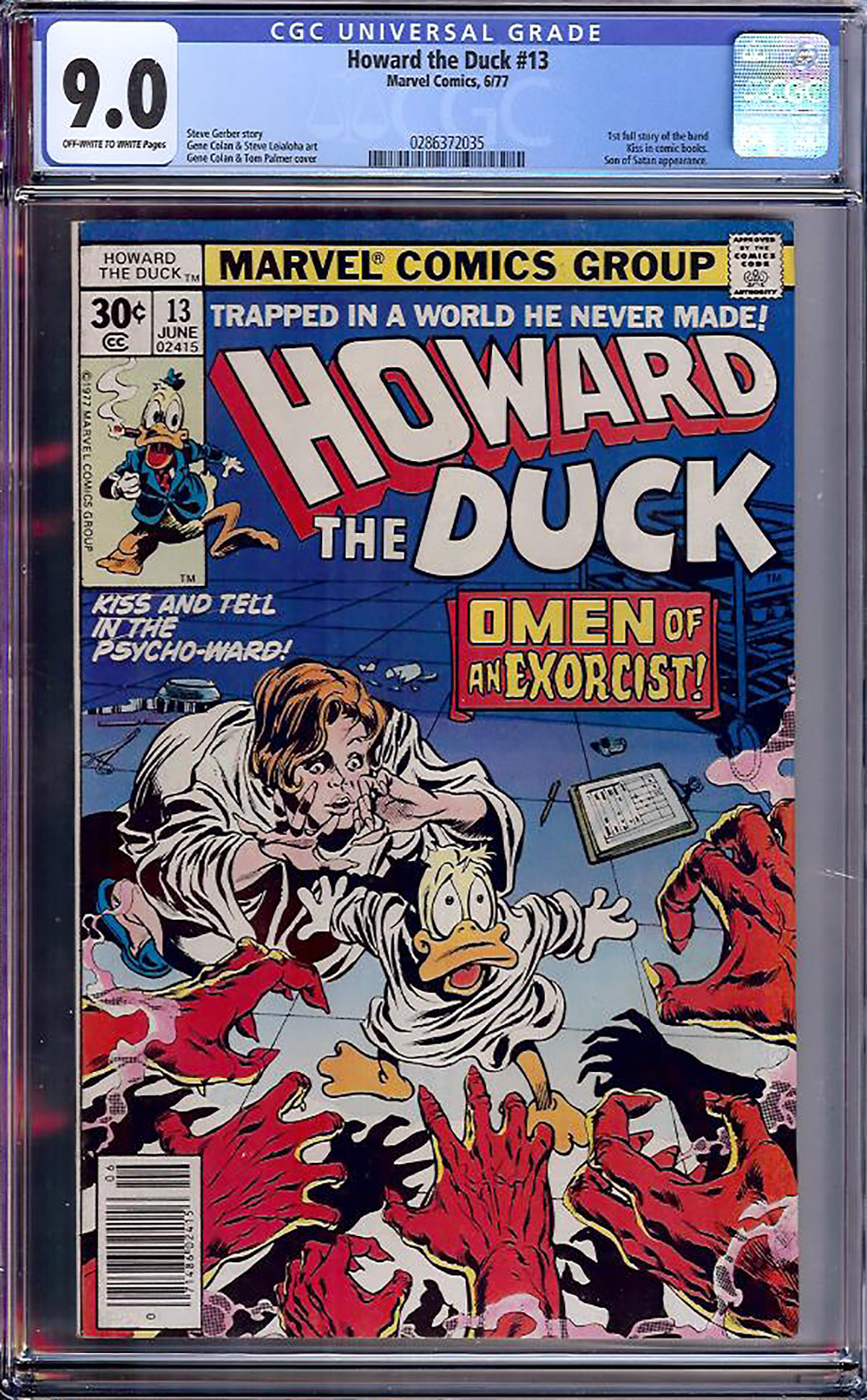 Howard the Duck #13 CGC 9.0 ow/w