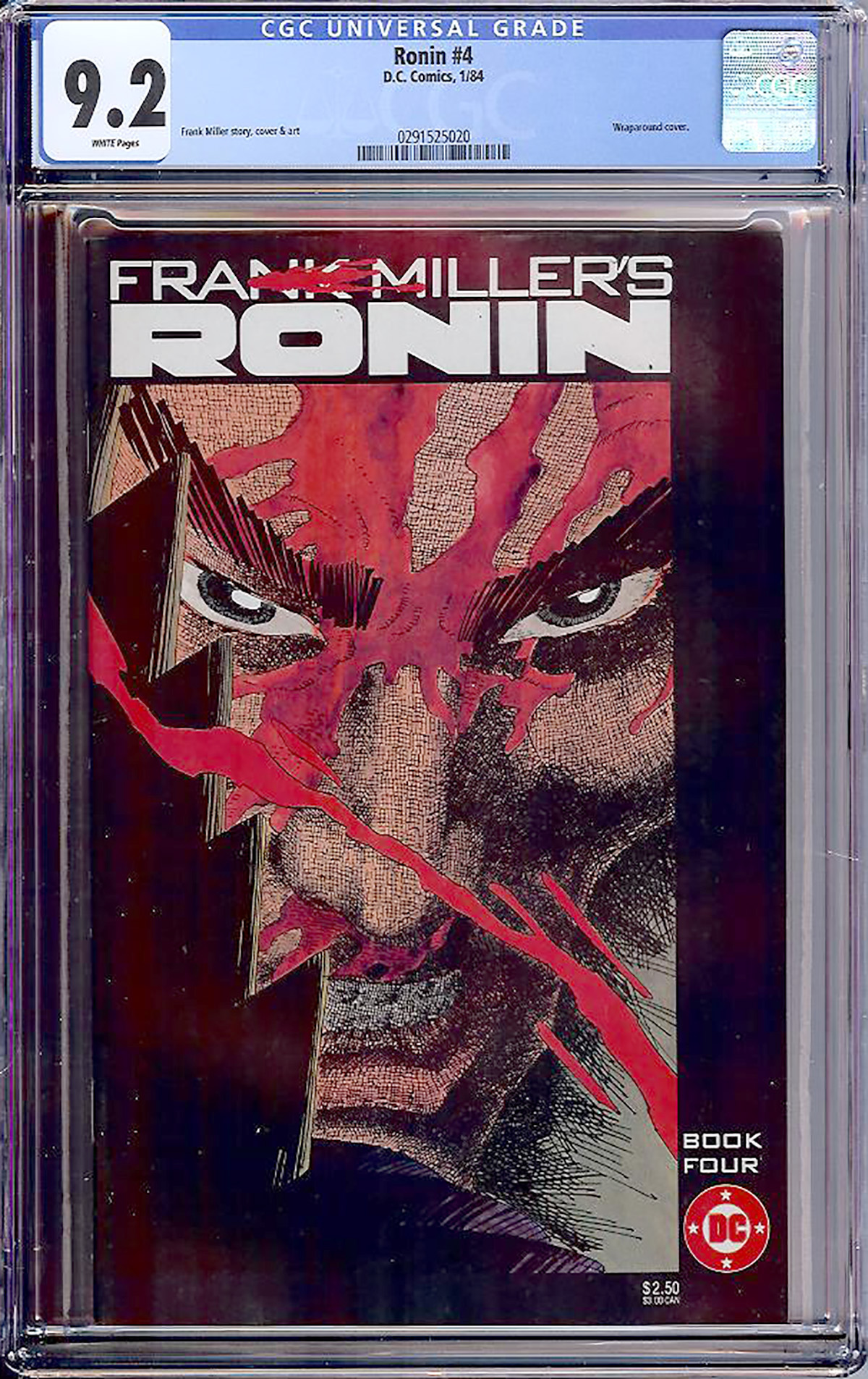 Ronin #4 CGC 9.2 w