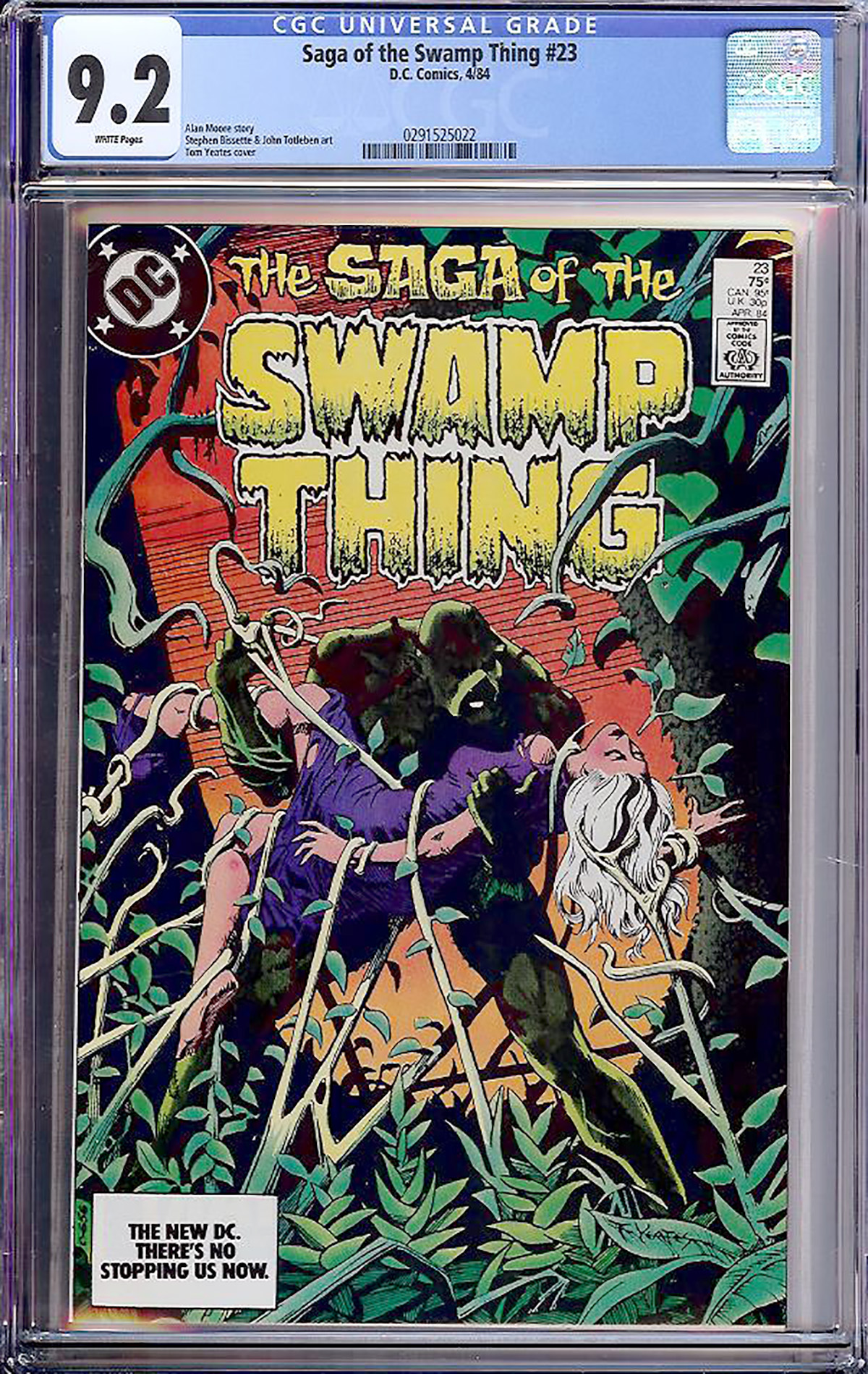 Saga of the Swamp Thing #23 CGC 9.2 w