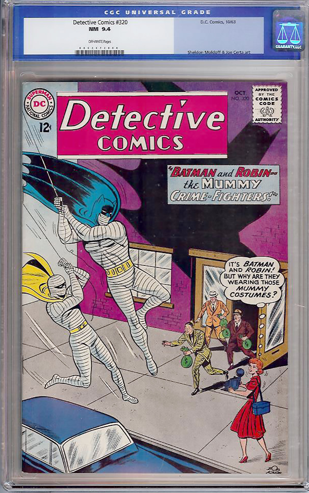 Detective Comics #320 CGC 9.4 ow