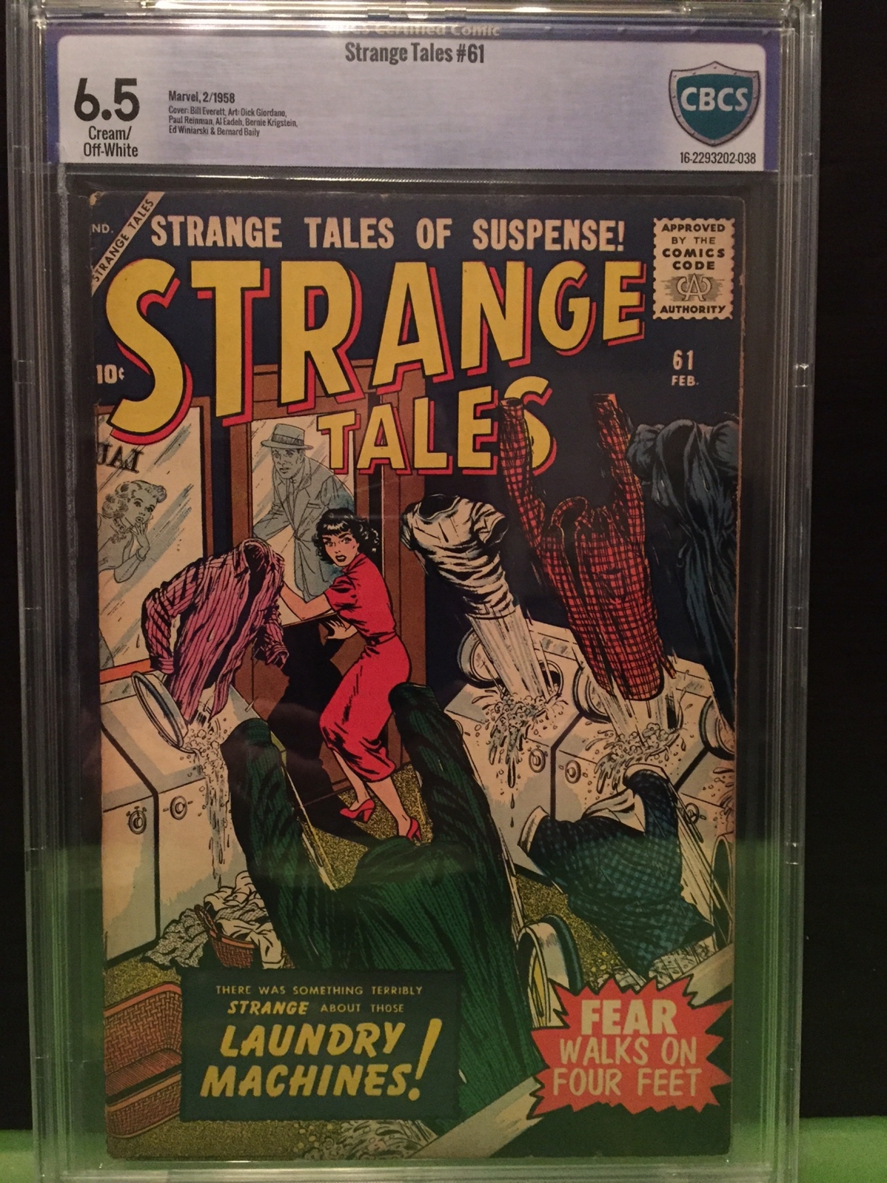 Strange Tales #61 CBCS 6.5 cr/ow