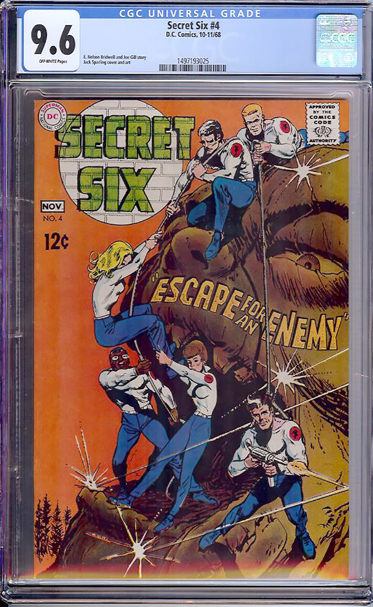 Secret Six #4 CGC 9.6 ow