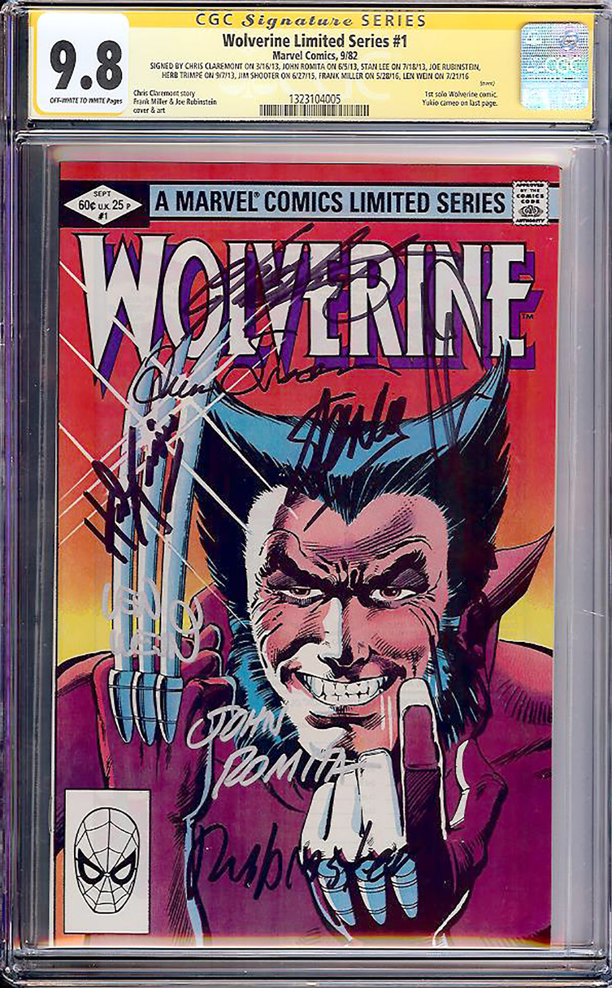 海外正規品 アメコミリーフ 本 - Wolverine 9.6 #1 超目玉！ CGC