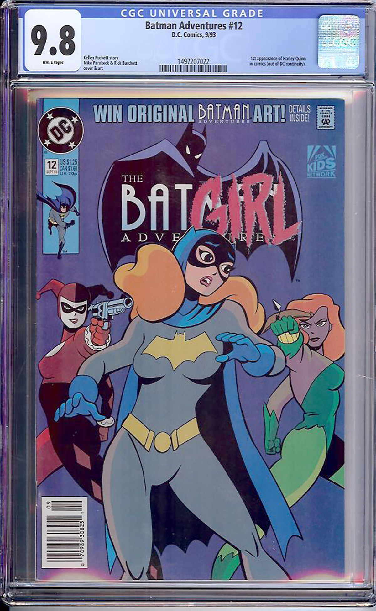 Batman Adventures #12 CGC 9.8 w