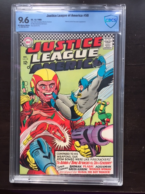 Justice League of America #50 CBCS 9.6 ow/w