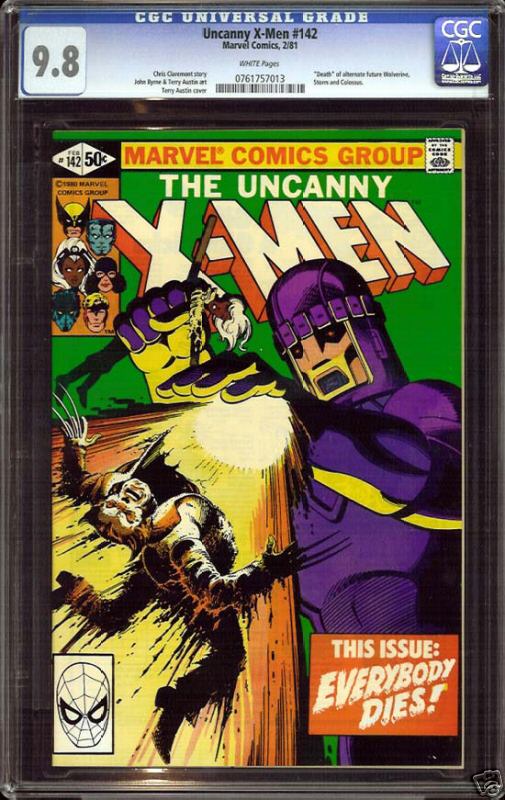 Uncanny X-Men #142 CGC 9.8 w