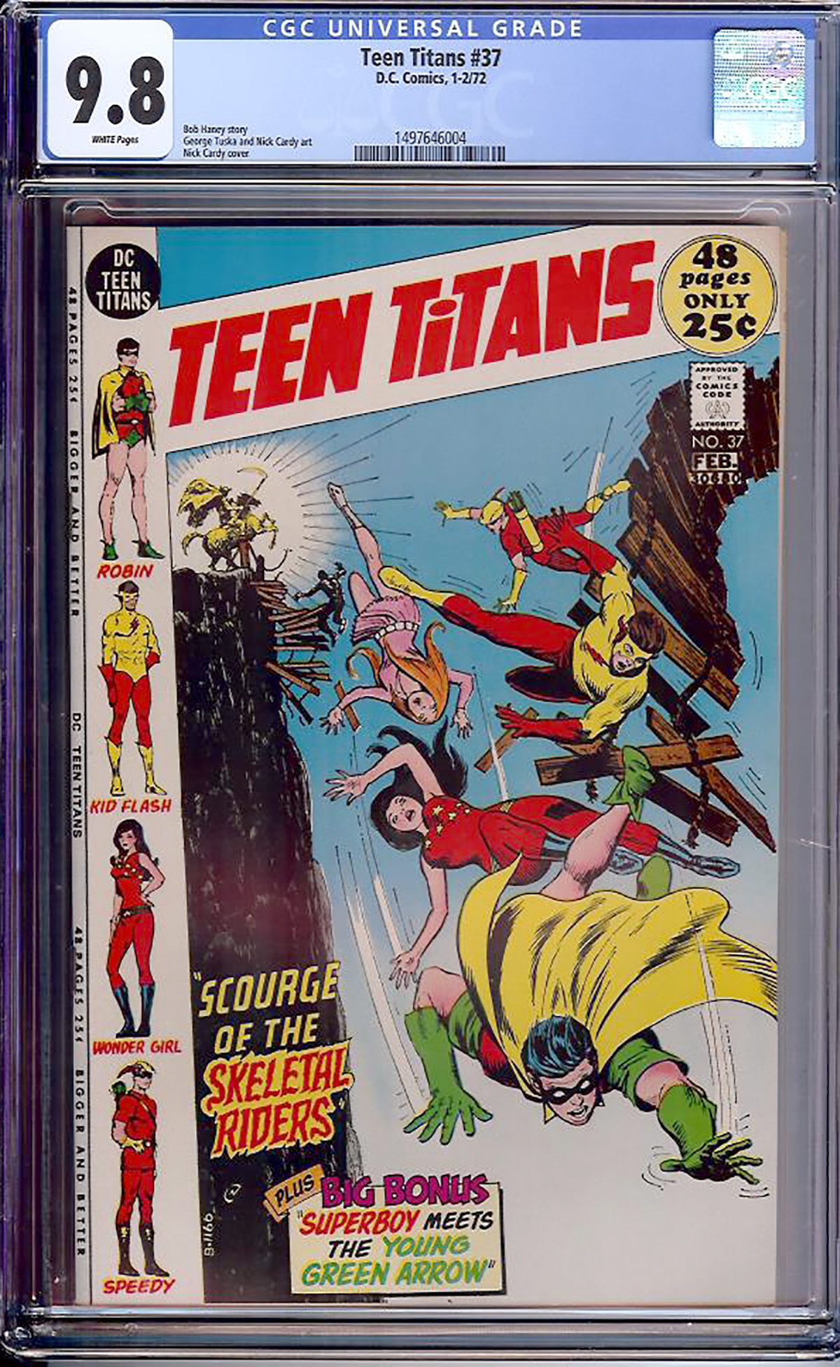 Teen Titans #37 CGC 9.8 w