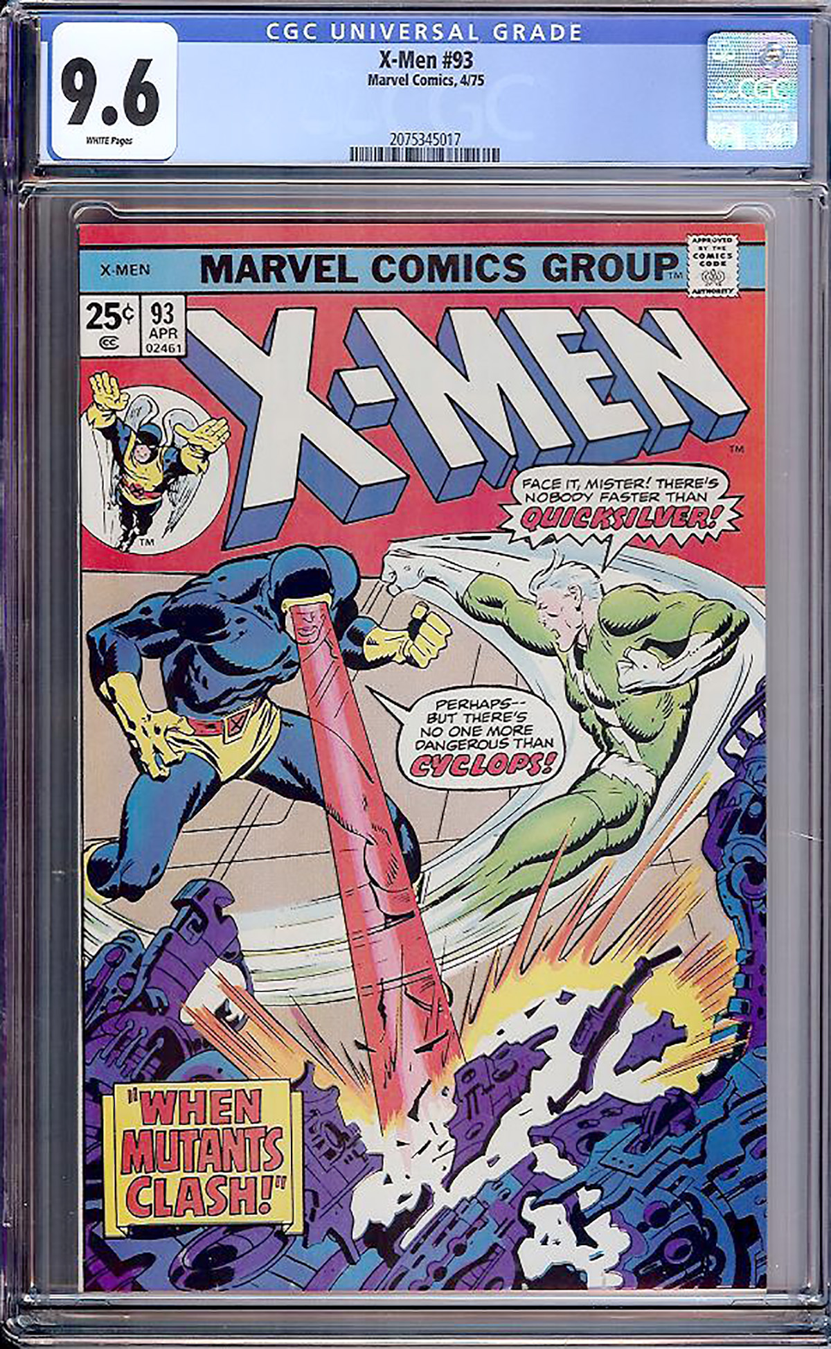 X-Men #93 CGC 9.6 w Davie Collection