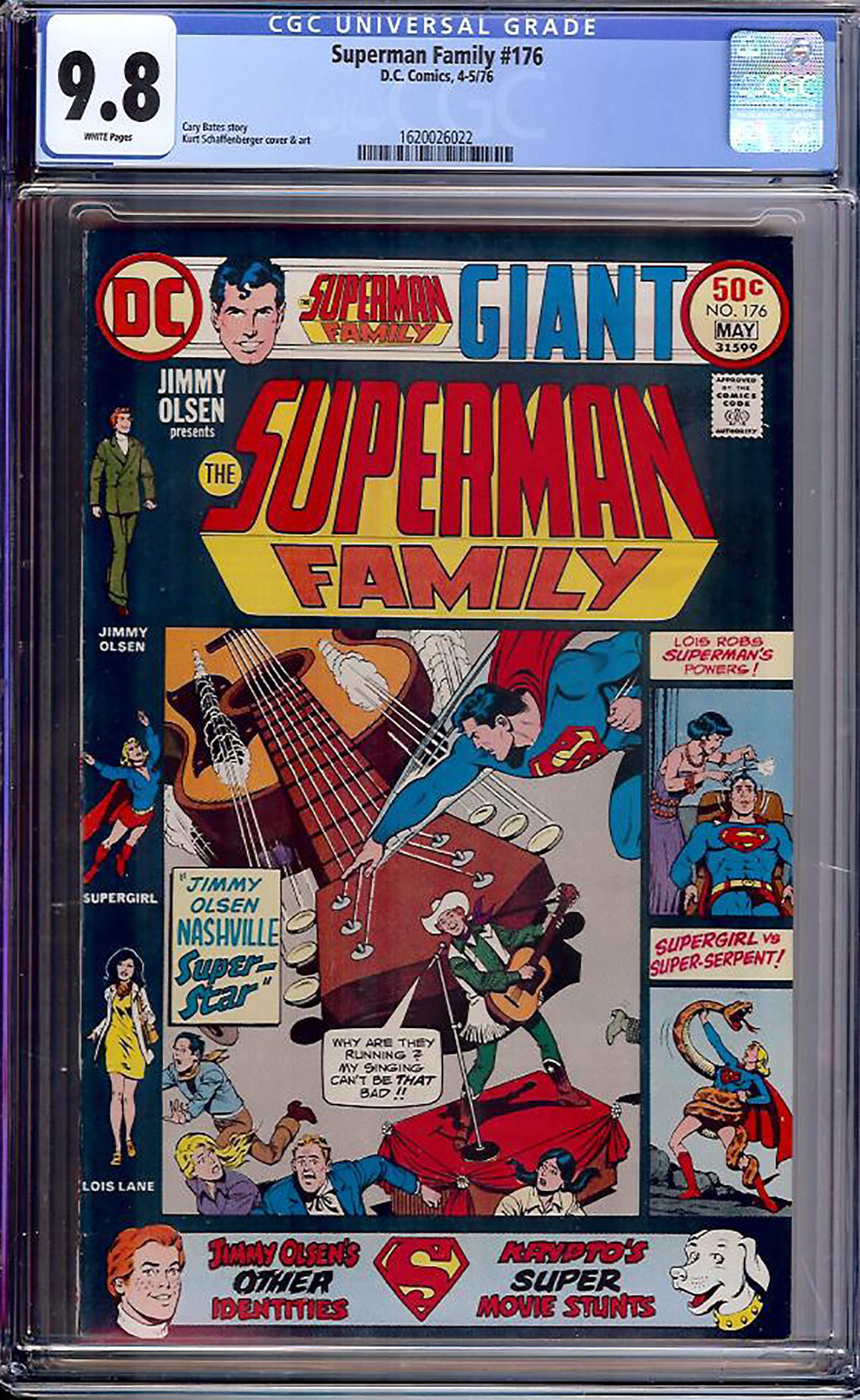 Superman Family #176 CGC 9.8 w