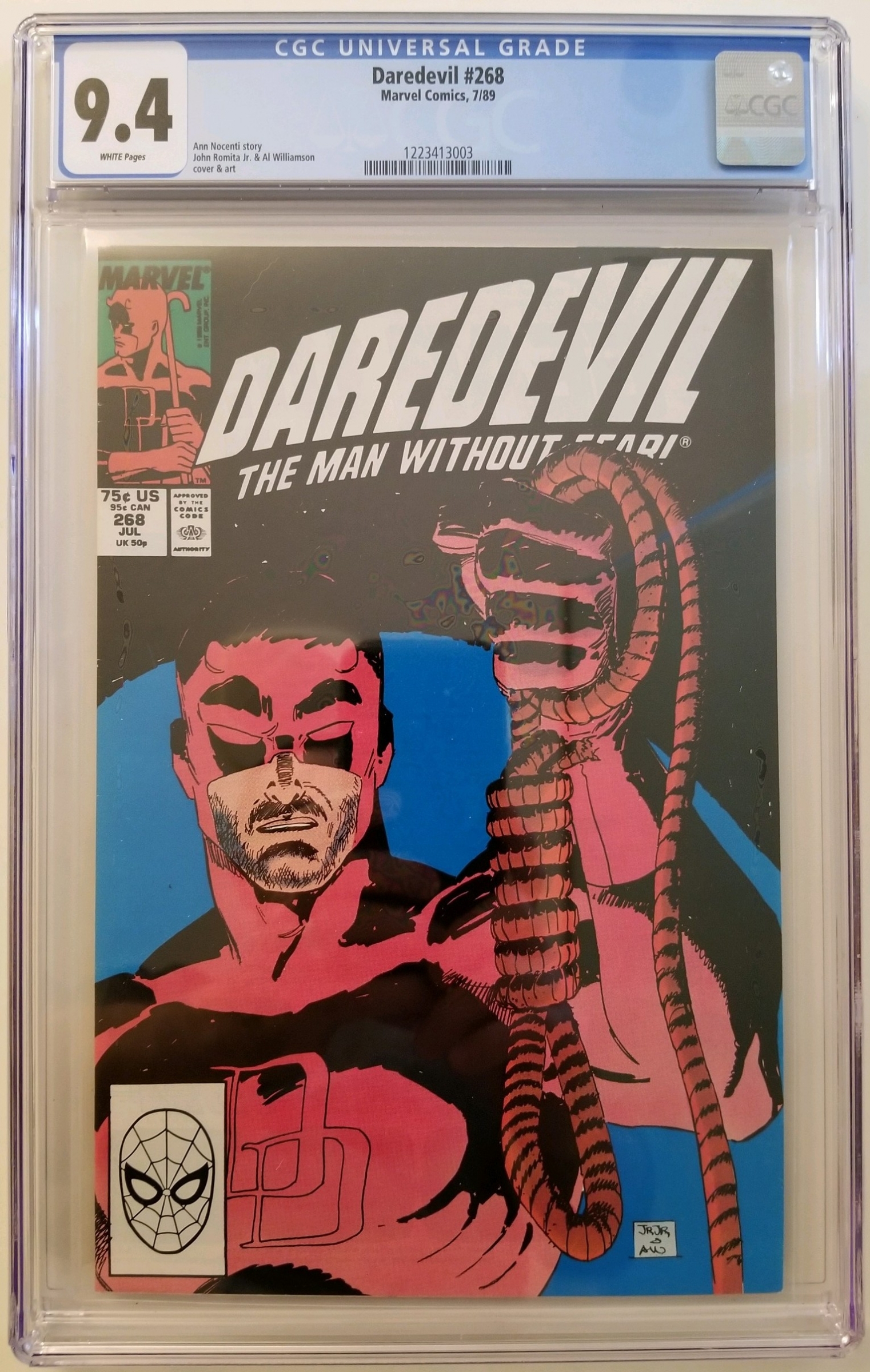 Daredevil #268 CGC 9.4 w