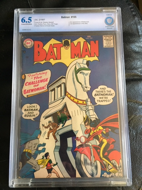 Batman #105 CBCS 6.5 cr/ow