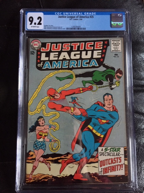 Justice League of America #25 CGC 9.2 ow