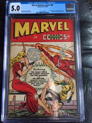 Marvel Mystery Comics #88 CGC 5.0 cr/ow