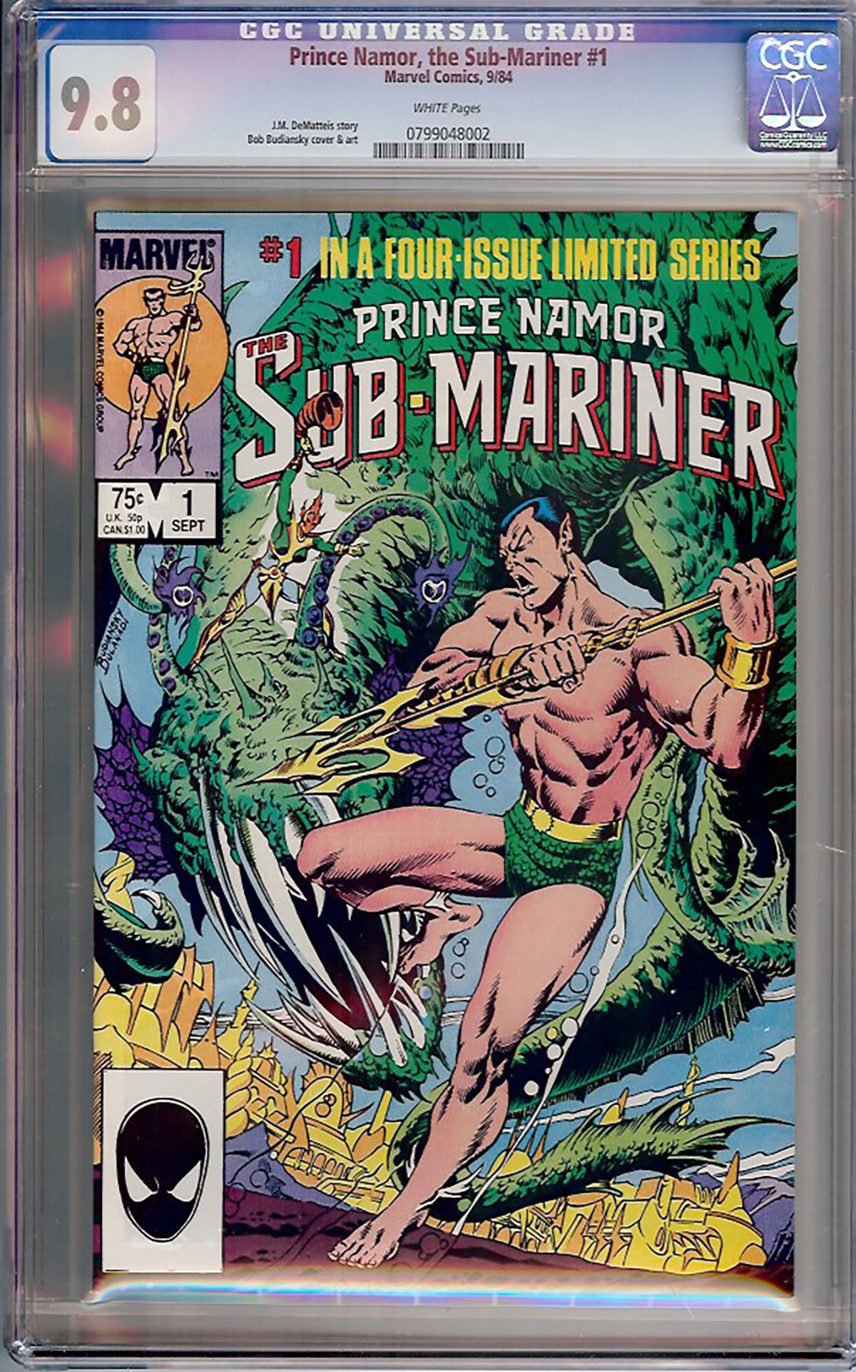 Prince Namor, the Sub-Mariner 1 CGC 9.8 w  Inventory  Pedigree Comics