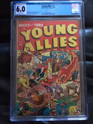 Young Allies #19 CGC 6.5 ow