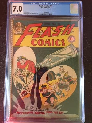 Flash Comics #54 CGC 7.0 w