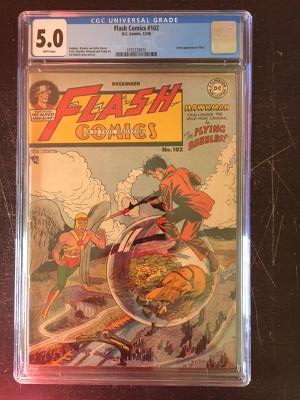 Flash Comics #102 CGC 5.0 w