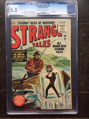 Strange Tales #35 CGC 6.5 ow/w