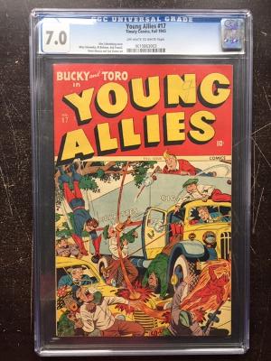 Young Allies #17 CGC 7.0 ow/w