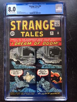 Strange Tales #96 CGC 8.0 ow/w