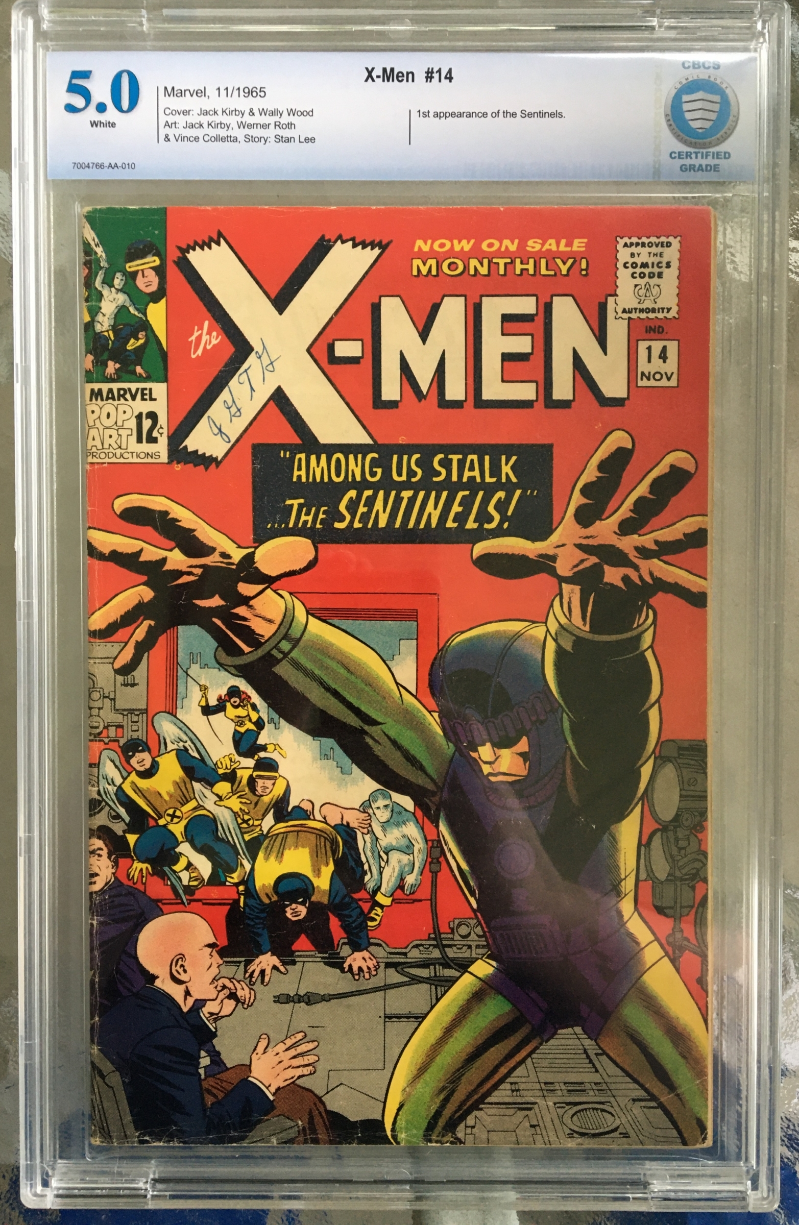 X-Men #14 CBCS 5.0 w