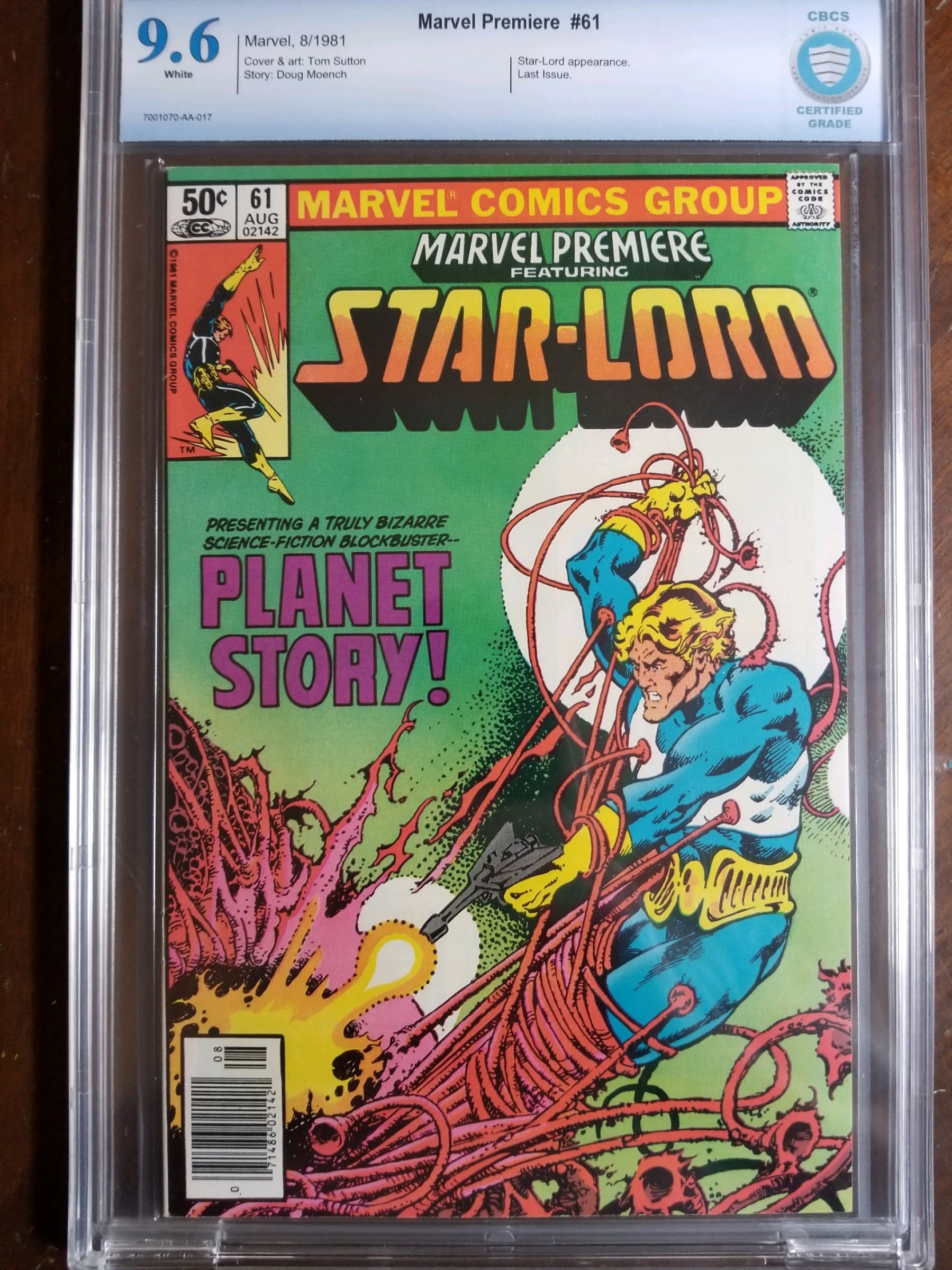 Marvel Premiere #61 CBCS 9.6 w