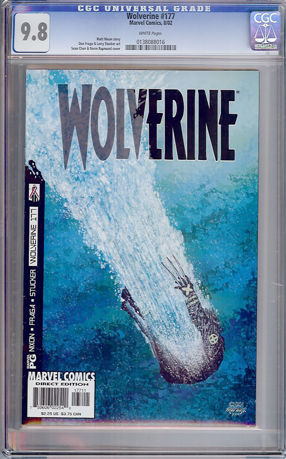 Wolverine #177 CGC 9.8 w