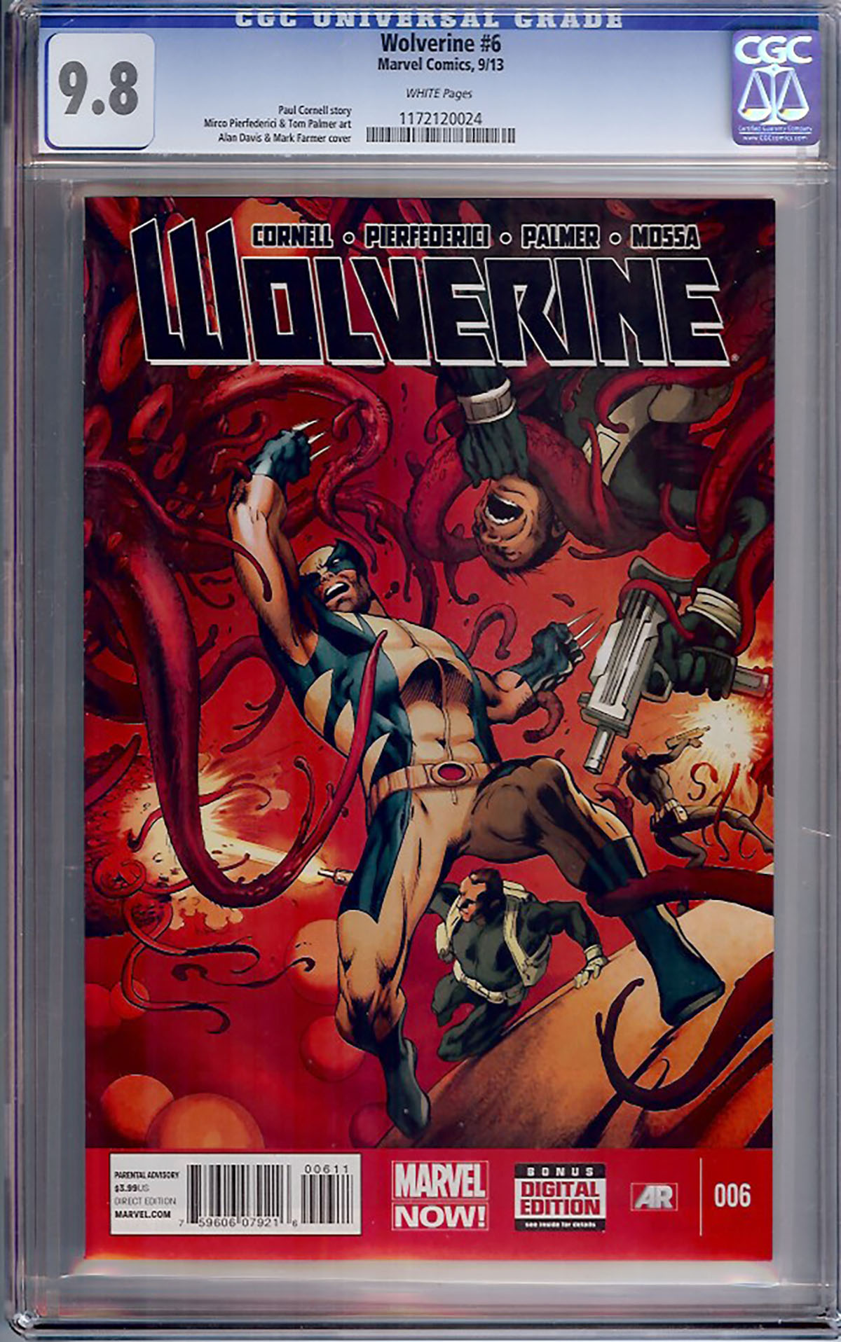 Wolverine (2013) #6 CGC 9.8 w