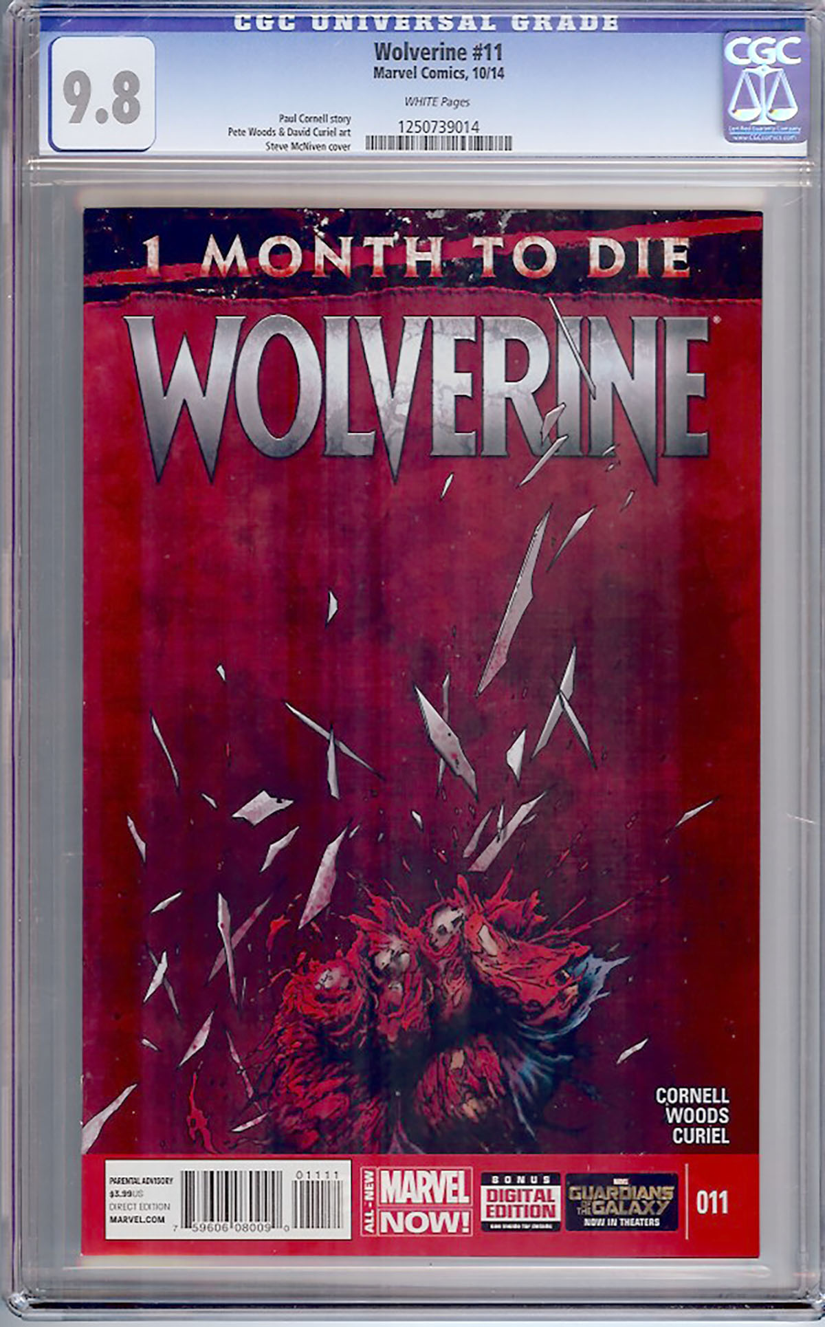 Wolverine (2014) #11 CGC 9.8 w