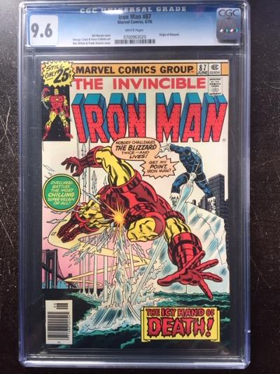 Iron Man #87 CGC 9.6 w