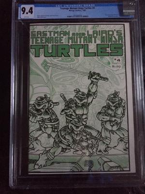 Teenage Mutant Ninja Turtles #4 CGC 9.4 w