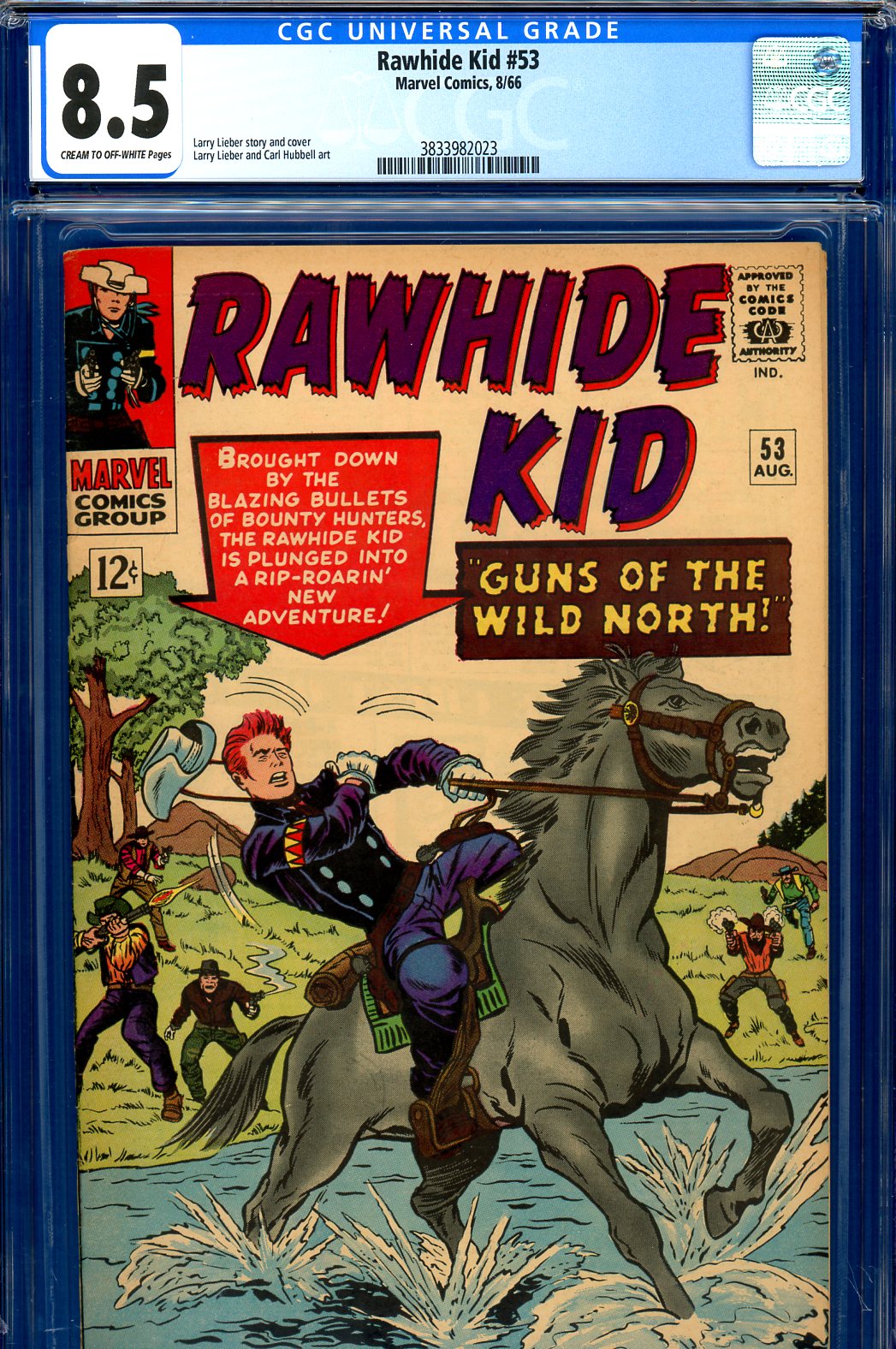 Rawhide Kid #53 CGC 8.5 cr/ow