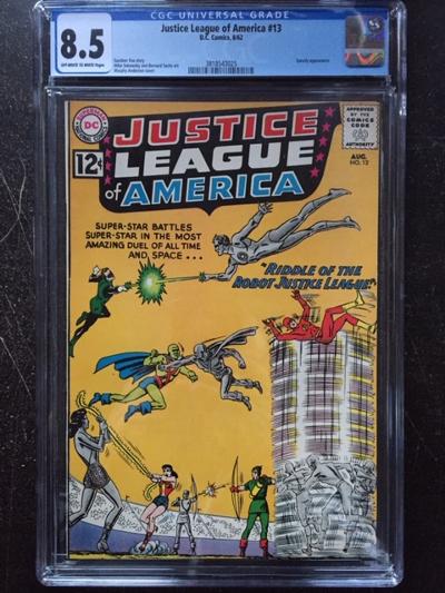 Justice League of America #13 CGC 8.5 ow/w