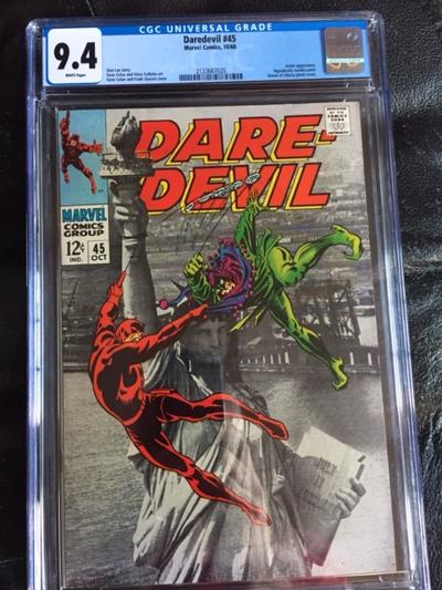 Daredevil #45 CGC 9.4 w