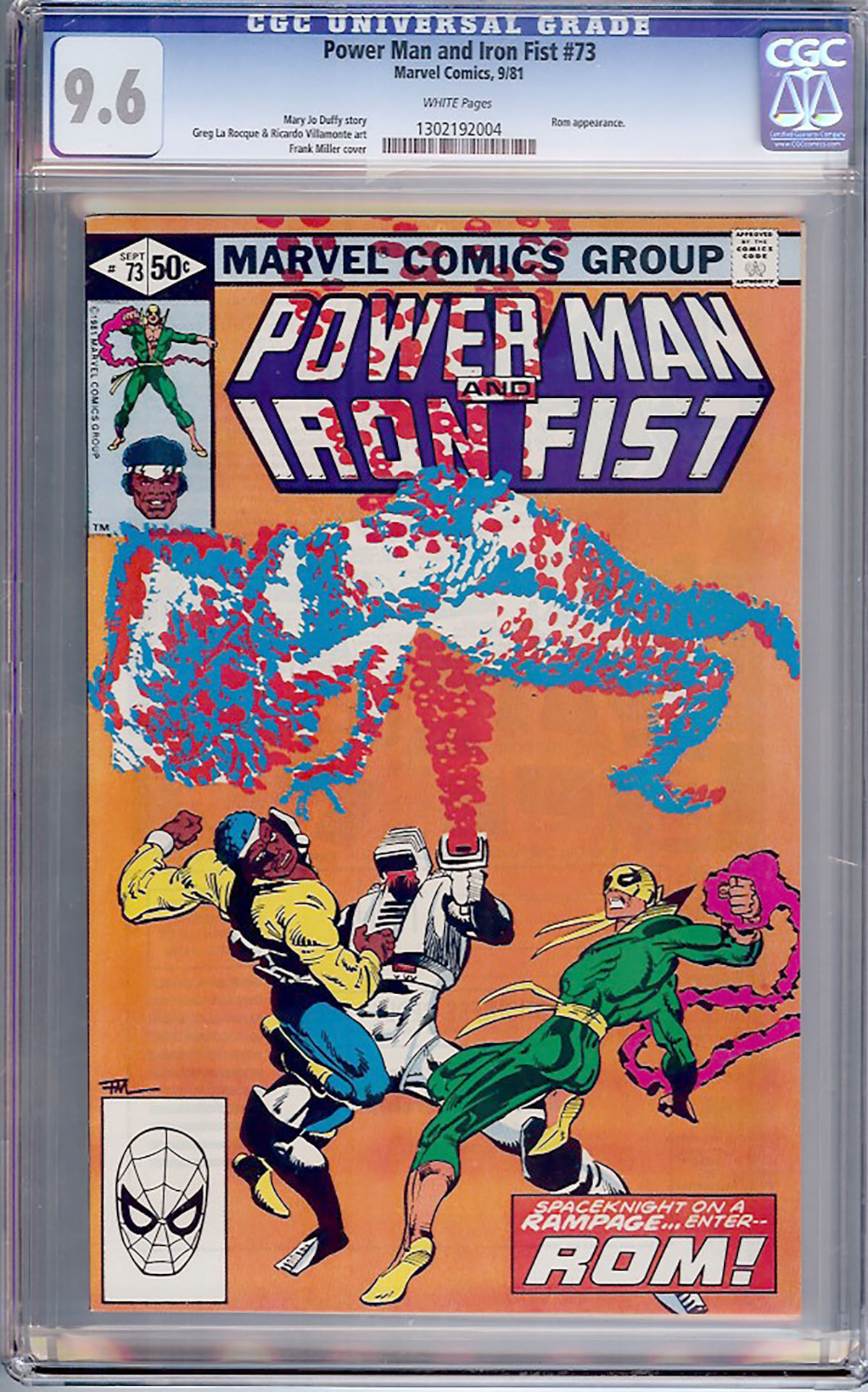 Power Man And Iron Fist #73 CGC 9.6 w